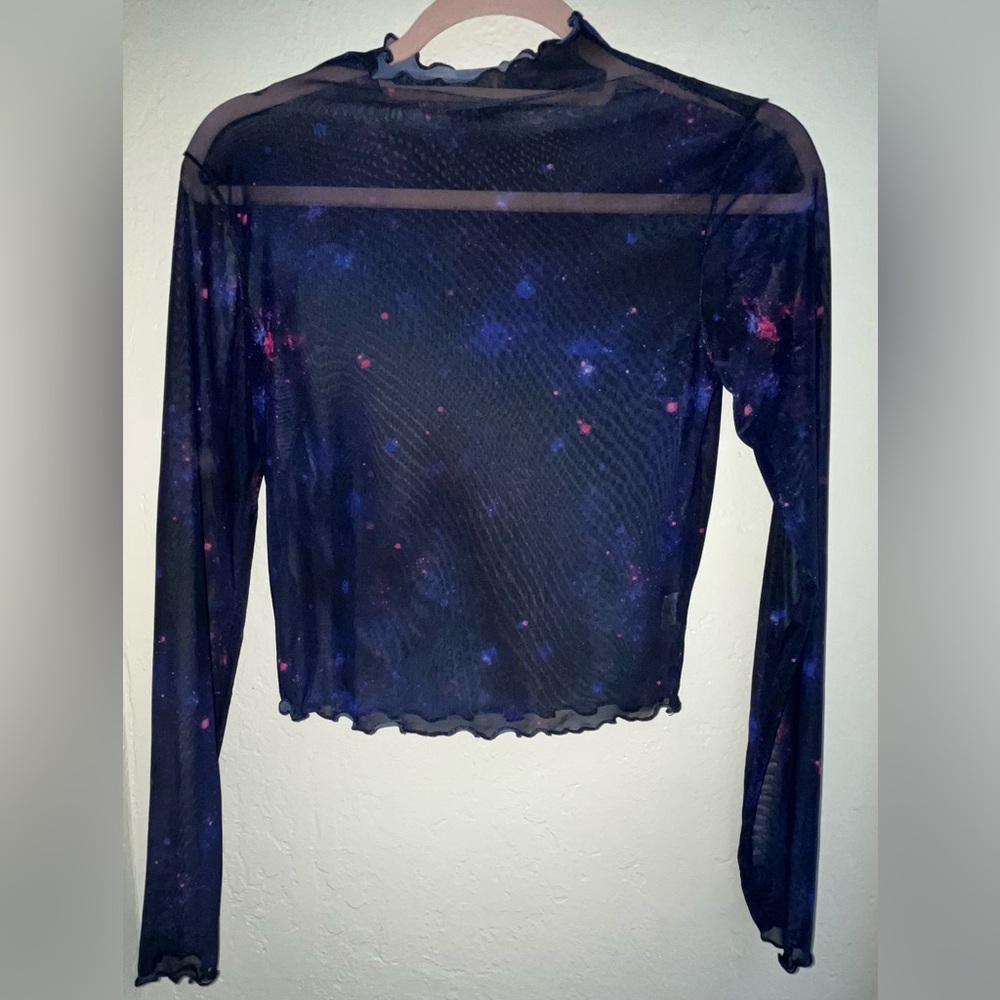 Arizona Jean Company Cosmic Sheer Blouse - Picture 6 of 6